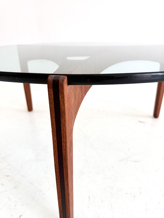 Table basse vintage en teck et verre, Sven Ellekær ‘60 – Tables basses, Wood, Glass (photo 8 of 11)