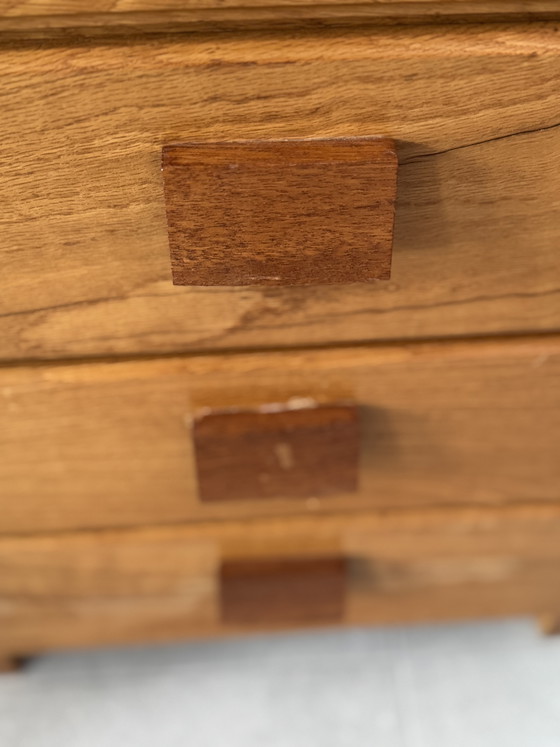Image 1 of Teak-Nachttischset