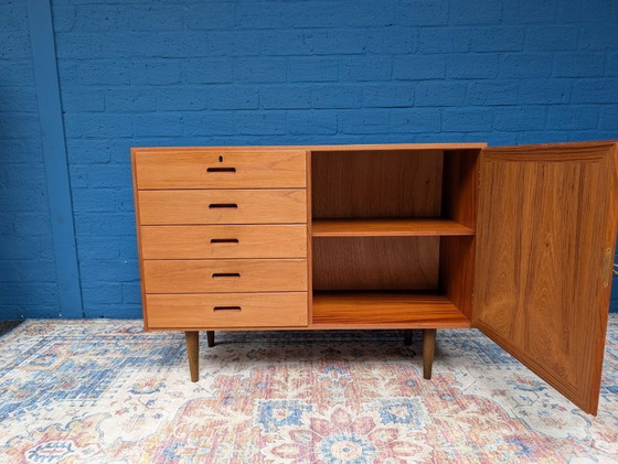 Image 1 of Vintage Sideboard, Kai Winding for P. Jeppesen Mobelfabrik, 1960s