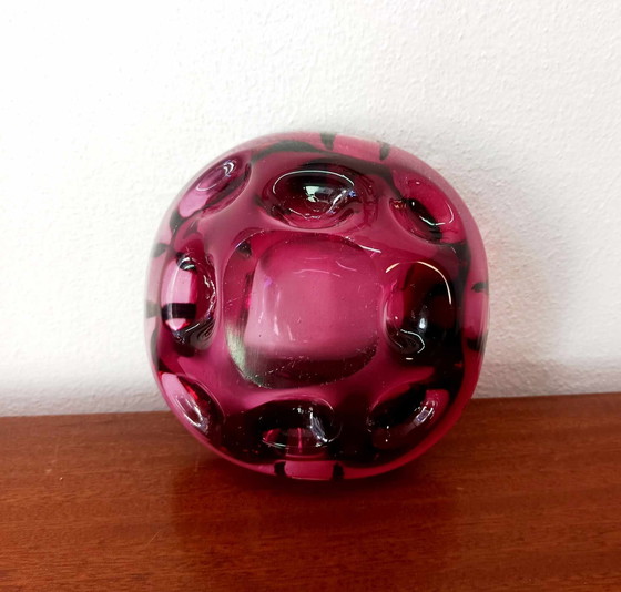 Image 1 of Cendrier Design Verre Murano