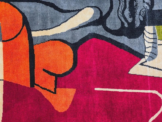 Tapiz MENACE de Le Corbusier, 1938 – Lana de seda anudada a mano sobre algodón – 200x300cm – Alfombras, Wool (photo 8 of 11)