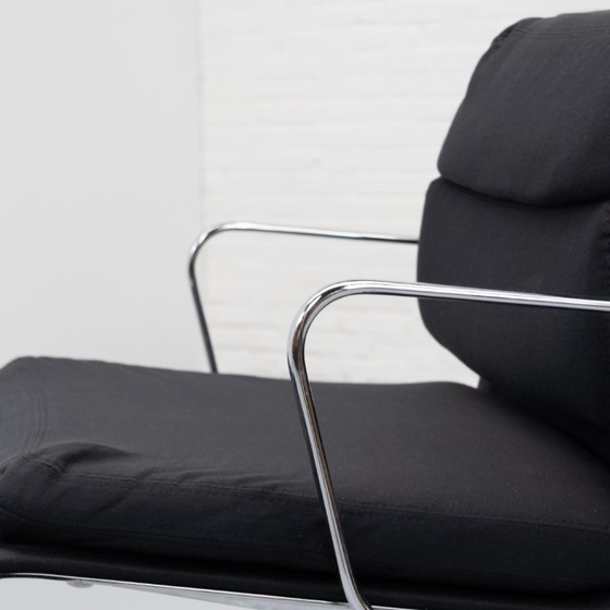 Eames EA208 Soft Pad Chair Herman Miller 70's – Swivel chairs, Chrome (photo 11 of 18)