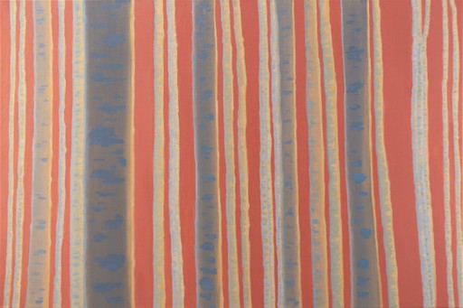 Abedules – Óleo sobre lienzo, 150 x 100 x 5 cm, Sandra Kolondam