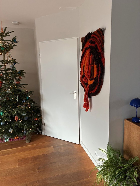 Image 1 of Vintage 70s handmade wall hanging