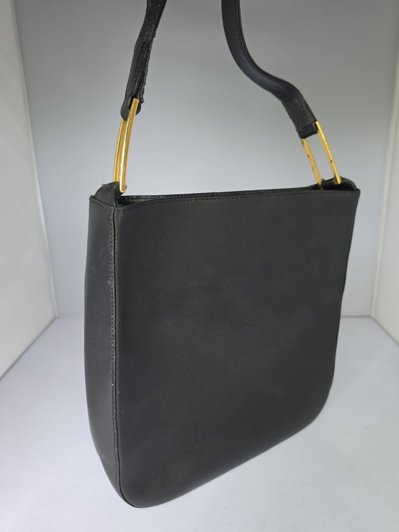Borsa a tracolla Givenchy Vintage con logo G in pelle | Nera | Made in Italy | Set completo – Borse a spalla (photo 6 of 15)