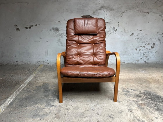 Image 1 of Vintage Lamino armchair by Yngve Ekström - Swedish design from 1956