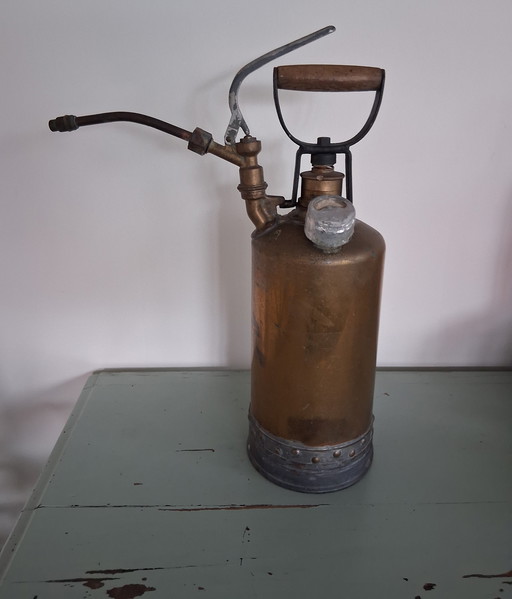 Vaporisateur de plantes vintage en cuivre (décoratif)