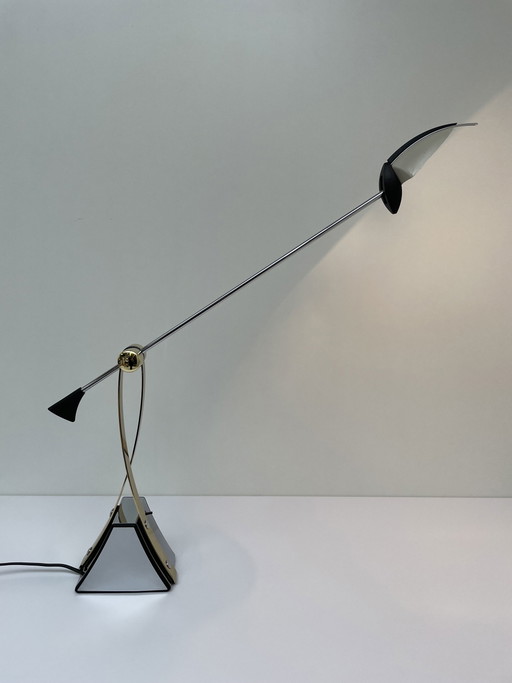 Lampada da scrivania dal design vintage B-Leuchten