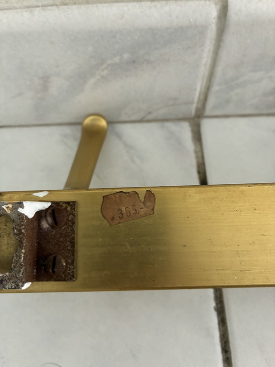 Vintage Messing Kapstok 5 Haken – Kapstokken, Brass (photo 11 of 11)