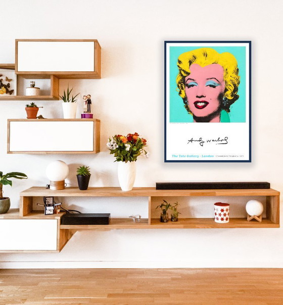 Image 1 of Marilyn Monroe - Shot Sage Blue Marilyn - Affiche 50 x 70 cm
