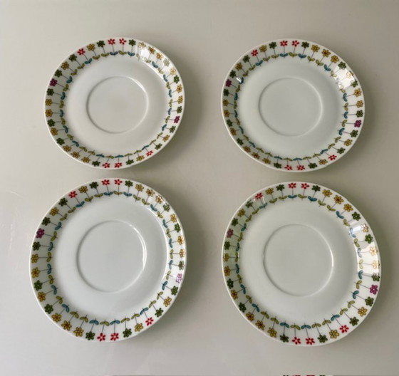 Image 1 of Rosenthal Pucci Piemonte tazze e piattini – set da 4