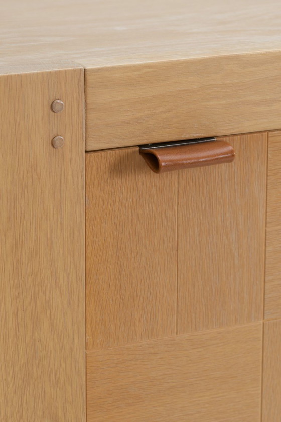 Image 1 of Lavagna grafica brutalista in rovere - Frans Defour