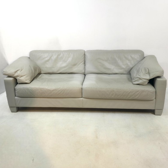 Image 1 of De sede DS 17 gruppo di seduta grigio/beige 2 sedie divano 3 posti