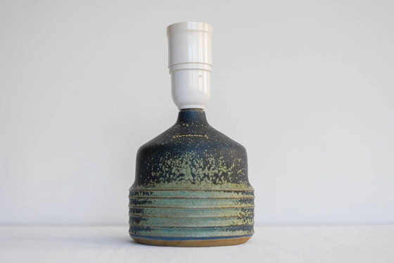 Image 1 of Mid-century modern pottery table lamp made by Rolf Palm, Sweden