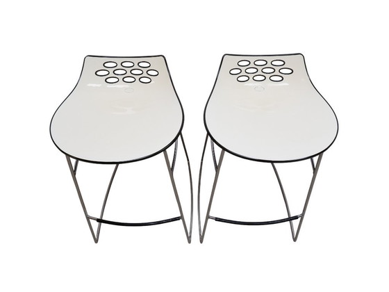 Image 1 of Lot de 2 tabourets de bar italiens JAM par Calligaris