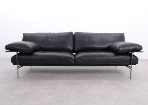 B&B Italia Diesis sofa black