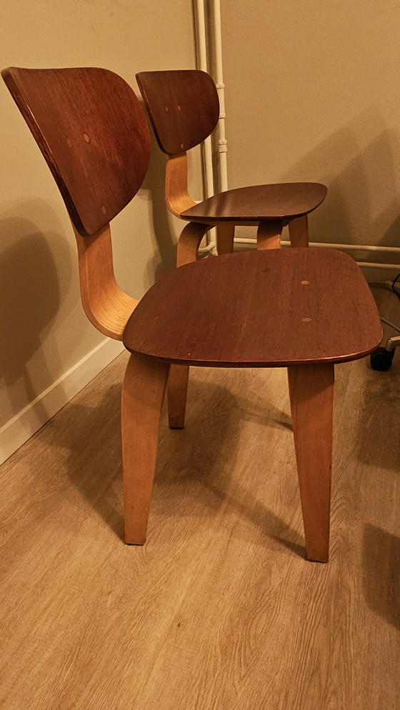 Image 1 of Pastoe eetkamerstoelen Cees Braakman