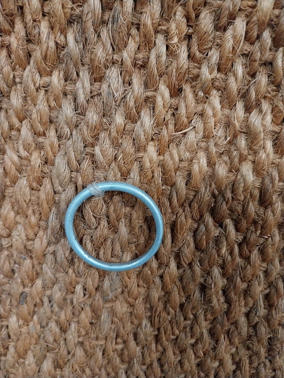 Image 1 of 1 x Adoux Minet round rope mirror. 47cm diameter, 1950s