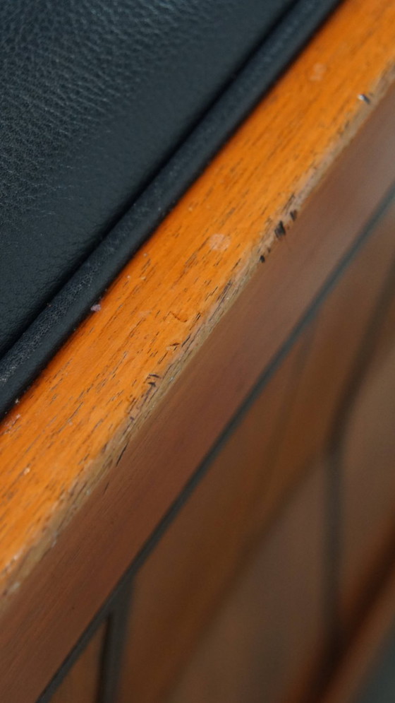 Image 1 of Sofá de diseño Art Déco Schuitema 2,5 plazas de cuero