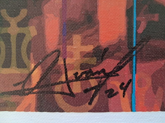 Alberto Ricardo - India - Artist's Lithograph – Lithographs & prints, Canvas (photo 7 of 13)