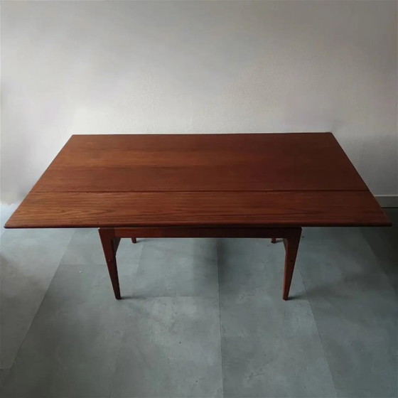 Image 1 of Vintage teak "Elevator" table by Kai Kristiansen