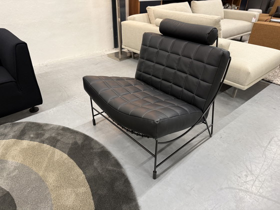 Image 1 of Sillón Leolux Volare cuero negro