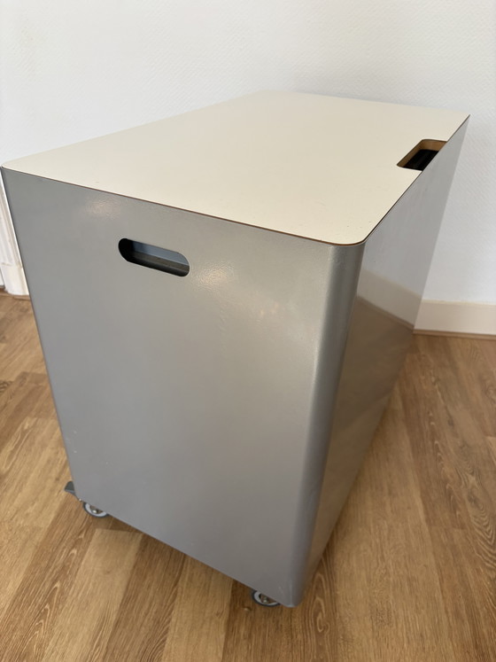Verrijdbaar bureau – Bijzettafels, Metal, Mdf (photo 7 of 8)