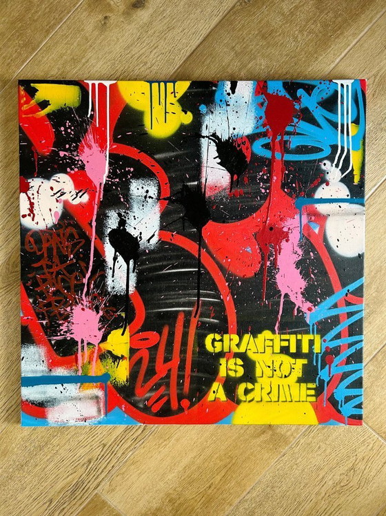 Image 1 of Matías MACHADO - Ciudad Fantasma - Pintura del artista