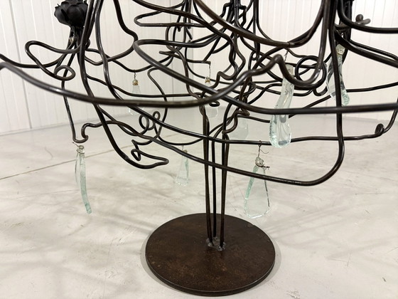 Image 1 of Großer brutalistischer Kerzenleuchter 1980er Jahre