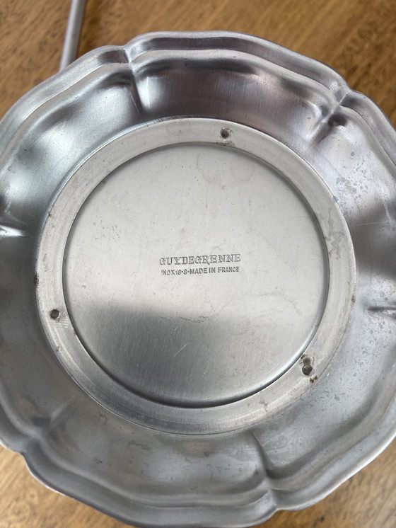 Image 1 of Guy Degrenne Ice Bucket with Tongs