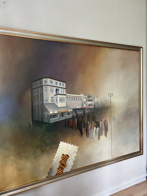 Large oil painting 200 x 160cm Sylt Abstract Canvas