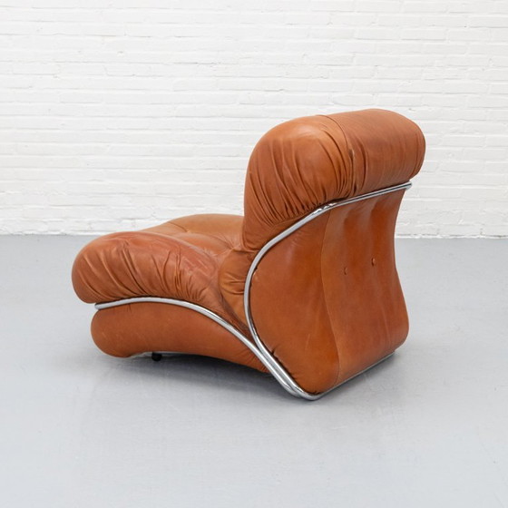 Image 1 of Italiaanse Lounge Fauteuil Corolla I.P.E. '70s