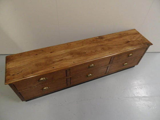 Image 1 of Mobile basso vintage con cassetti anni '50