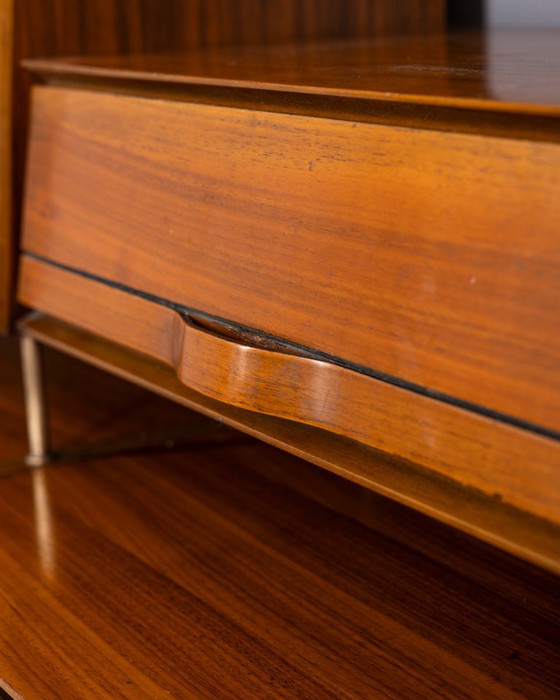 Vintage 1970s Italian Teak Sideboard, Designed by Barovero – Wood (photo 16 of 21)