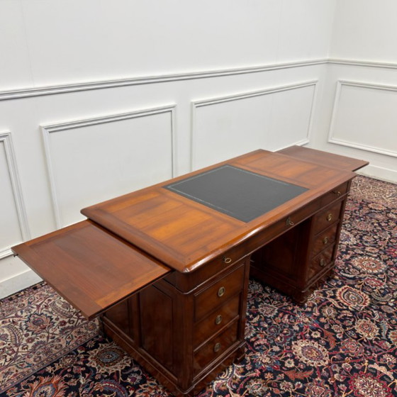 Bureau italien classique Assi D'Asolo – Bureaux, Leather, Wood (photo 16 of 18)