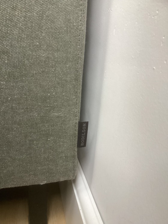 Image 1 of Corner sofa Bodilson fabric Hunter green