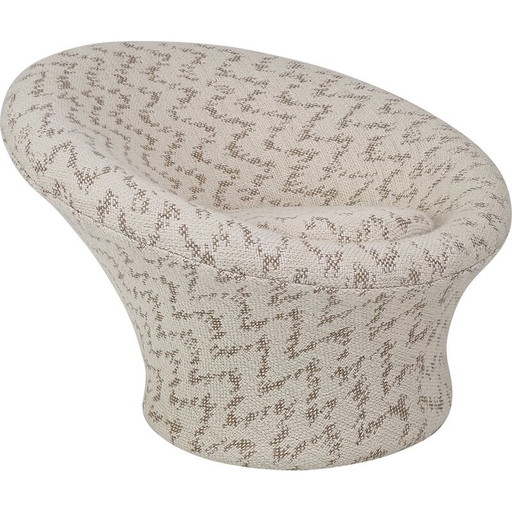 Poltrona e pouf vintage a forma di fungo di Pierre Paulin per Artifort, anni '60