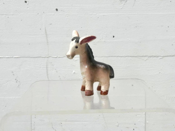 Âne en céramique vintage – Fabriqué au Japon, vers les années 1960 – Objets déco, Ceramic (photo 9 of 13)