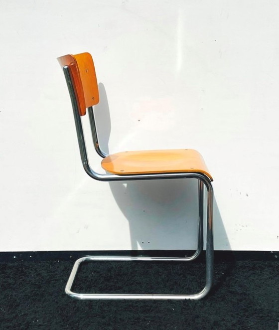 Image 1 of 3 vintage stoelen Mart Stam [ Bauhaus ] industrieel 1930s