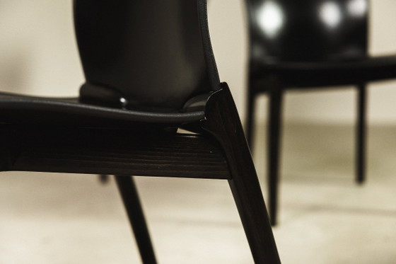 Image 1 of Conjunto de siete sillas Cos diseñadas por Josep Lluscà para Cassina, Italia, 1994.