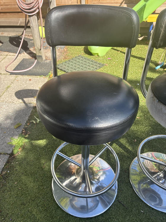 Johanson barkruk 65 cm – Barkrukken, Leather, Chrome (photo 10 of 11)