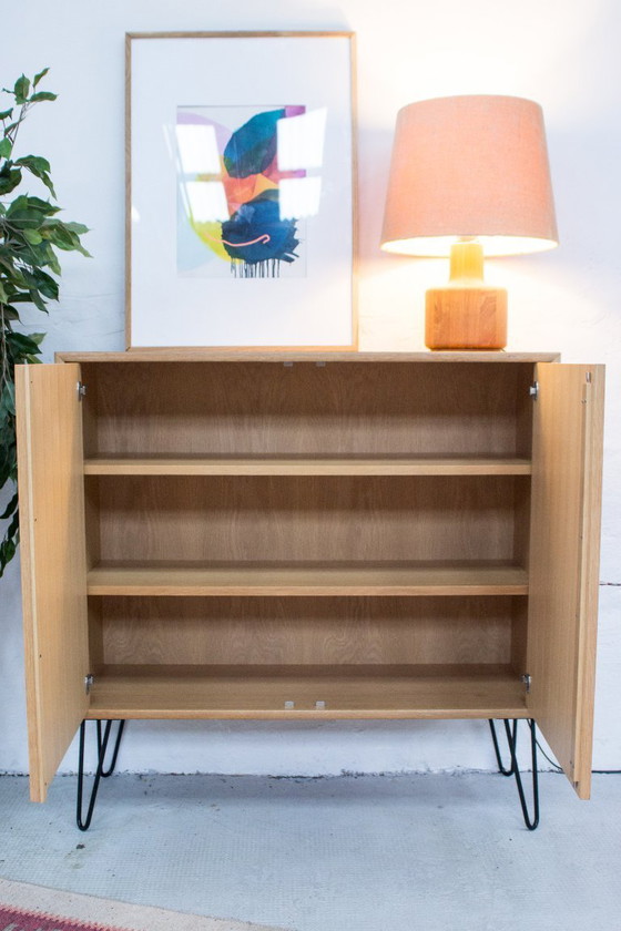 Image 1 of Vintage WK Möbel chest of drawers sideboard oak
