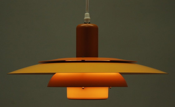 Image 1 of Vintage 1980s Lyskaer Danish Pendant Lamp