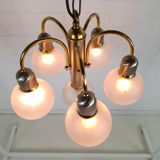 Image 1 of Lampe à suspension vintage Solken Leuchten, ère spatiale des années 70