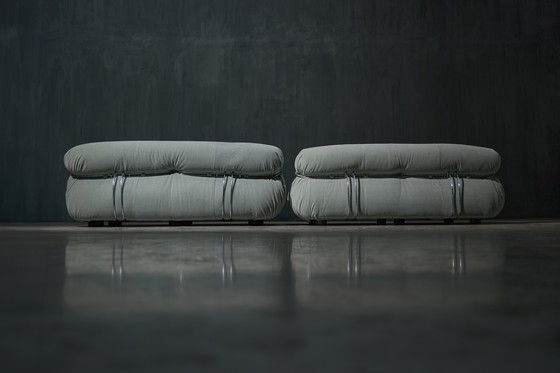 Image 1 of Soriana tweezitsbank van Afra & Tobia Scarpa voor Cassina, Italië, 1970