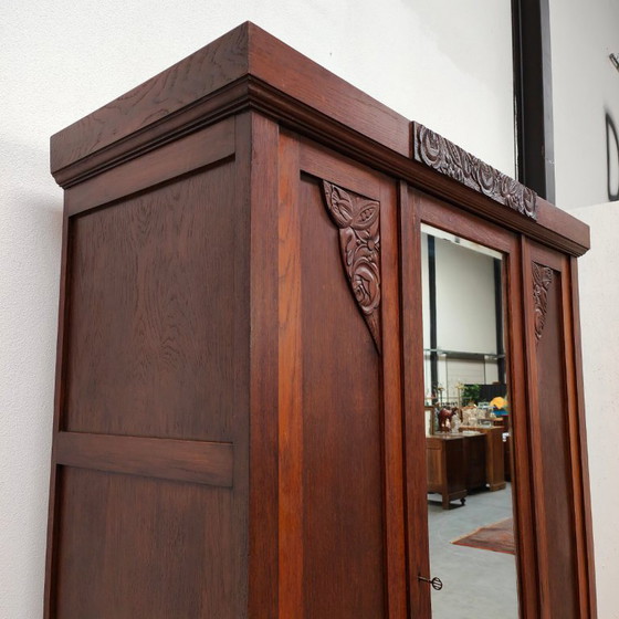 Image 1 of Vintage kledingkast garderobekast kleerkast demontabel.