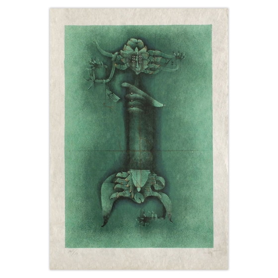 Image 1 of Frédéric BOUCHE Regard syncopé Litografia firmata