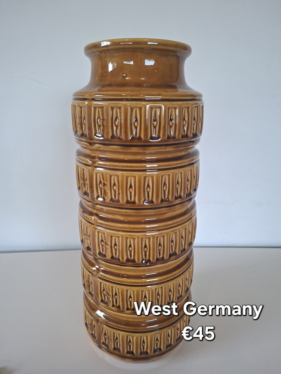 Image 1 of Vintage Scheurich West Germany vloervaas
