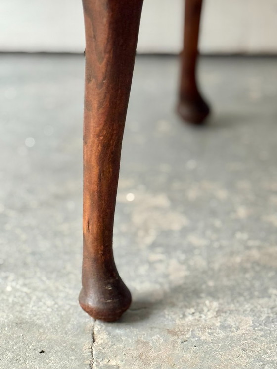 Image 1 of Petite table basse ronde vintage