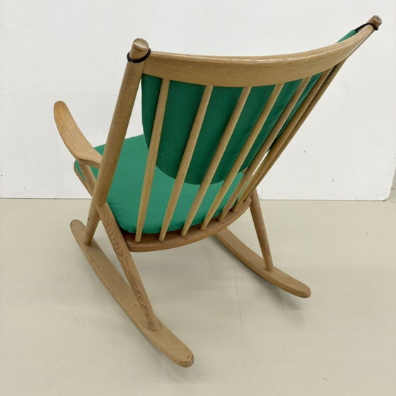 Frank Reenskaug Voor Bramin Schommelstoel Model 182 – Schommelstoelen, Wood (photo 7 of 14)